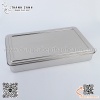 Khay gia vị inox có nắp 8 ngăn, bộ hộp topping 8 ngăn có nắp bằng inox