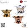 Bộ chảo sâu inox, bếp cồn tháp sườn cay, ăn lẩu khô, hấp xào hải sản