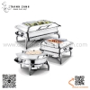 Nồi buffet hơi, Nồi hâm buffet thủy lực chân rời .Nồi giữ ấm đồ ăn dùng cho nhà hàng, khách sạn