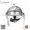 Nồi buffet tròn nắp mở, nồi hâm buffet inox hình tròn 721