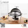 Nồi buffet tròn nắp mở, nồi hâm buffet inox hình tròn 721