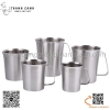Ca đong có vạch chia bằng inox 304, ca inox có vạch chia, ca đong định lượng