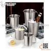 Ca đong có vạch chia bằng inox 304, ca inox có vạch chia, ca đong định lượng