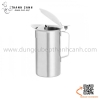 Ca inox rót nước lẩu 2L, Ca nước 11cm có nắp hoặc không nắp