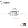 Ca rót sốt, nước đường , siro bằng inox 304 có quai cầm cao cấp chuyên sử dụng cho các món tráng miệng