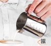 Ca inox tạo bọt cafe có vạch đong/ Ca rót sữa inox có vạch đong