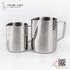 Ca inox tạo bọt cafe có vạch đong/ Ca rót sữa inox có vạch đong