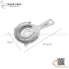 Dụng cụ lược đá, chặn đá cán ngắn, cán dẹt chuyên sử dụng trong pha chế