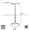 Chân xô rượu bầu, chân xô đá Pháp bằng inox hình trục dáng cao khum ôm trọn xô đá bầu inox ( chân không kèm xô)