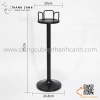 Chân kê xô rượu, Chân xô rượu inox màu đen, Chân đế inox để xô rượu vang màu đen cao cấp ( KHÔNG KÈM XÔ)