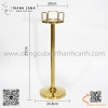 Chân xô rượu inox màu vàng, Chân đế inox để xô rượu vang màu vàng cao cấp ( KHÔNG KÈM XÔ)
