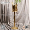Chân xô rượu inox màu vàng, Chân đế inox để xô rượu vang màu vàng cao cấp ( KHÔNG KÈM XÔ)
