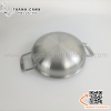 Nồi nấu mì Hàn Quốc, chảo inox nấu canh bánh gạo Topokki màu trắng hoặc màu vàng nhiều kích thước