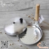 Chảo chiên trứng kiểu nhật, chảo đổ bánh xèo, chảo nhôm có tay cầm dọc