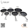 Chảo inox chống dính EAST, chảo inox chống dính tay cầm inox có thể bắt bếp từ công nghiệp