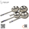 Vợt inox đột lỗ, chao inox đục lỗ cán inox size nhỏ, cán liền chuyên dụng cho bếp ăn công nghiệp, nhà hàng, khách sạn