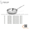 Chảo inox cán dài chuyên dụng cho bếp Âu, đáy đun từ cao cấp