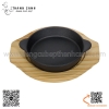 Đĩa gang tròn nhỏ 15cm chuyên dụng cho bánh xèo Nhật bản phong cách mới lạ