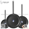 Chảo chống dính inox cán dẹt, chảo inox chống dính cán cầm bằng inox có thể dùng từ