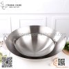 Chảo inox võng từ , chảo inox sâu lòng 2 quai nhiều kích thước