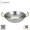 Chảo inox, nồi lẩu inox sâu lòng hai quai tròn nhiều kích thước, chảo lẩu inox phong cách sang trọng