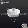 Chảo inox đựng sốt đáy bằng có hai quai cầm, Chén đựng gia vị nước sốt nước chấm inox 304