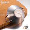 Chén đựng nước sốt , chảo inox đựng sốt chấm kiểu dáng Hàn Quốc