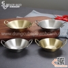 Chén đựng nước sốt , chảo inox đựng sốt chấm kiểu dáng Hàn Quốc