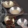 Chén đựng nước sốt , chảo inox đựng sốt chấm kiểu dáng Hàn Quốc