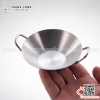 Chén đựng nước sốt , chảo inox đựng sốt chấm kiểu dáng Hàn Quốc