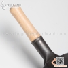 Chảo thép sâu lòng có tay cầm cán gỗ Hongkong, chảo thép carbon phủ chống dính