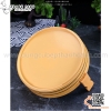 Chậu vân gỗ chất liệu nhựa ABS có tay cầm bày ca hồi, sashimi, hải sản cao cấp
