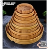 Chậu gỗ bày sushi, sashimi giả nhựa phong cách Nhật Bản