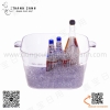 Bâu ngâm rượu , bia bằng nhựa Mica trong suốt, Bâu ướp lạnh rượu bia
