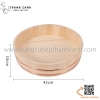 Chậu gỗ tròn trộn cơm sushi, chậu gỗ sushi