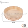 Chậu gỗ tròn trộn cơm sushi, chậu gỗ sushi