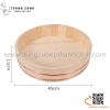 Chậu gỗ tròn trộn cơm sushi, chậu gỗ sushi
