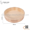 Chậu gỗ tròn trộn cơm sushi, chậu gỗ sushi