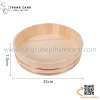 Chậu gỗ tròn trộn cơm sushi, chậu gỗ sushi