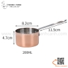 Cốc rót sốt, Cup đong inox, thìa định lượng inox 304 màu vàng hồng cao cấp