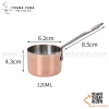 Cốc rót sốt, Cup đong inox, thìa định lượng inox 304 màu vàng hồng cao cấp