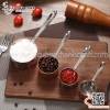 Cốc rót sốt, Cup đong inox, thìa định lượng inox 304 màu vàng hồng cao cấp
