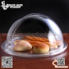 Nắp chụp nhựa tròn 40cm ( KHÔNG ĐI KÈM KHAY ), nắp lật tròn chuyên dụng cho khay bánh mỳ hoặc quầy buffet