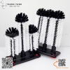 Dụng cụ cọ rửa ly chuyên dụng, Cọ rửa ly 3 đầu cao cấp, chuyên nghiệp