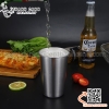 Cốc inox uống bia/ Ly uống bia inox/  cốc inox 304