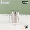Cốc inox hai lớp cách nhiệt kiểu dáng Hàn Quốc nhiều dung tích khác nhau