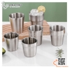 Cốc inox hai lớp cách nhiệt kiểu dáng Hàn Quốc nhiều dung tích khác nhau