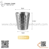 Cốc inox hai lớp van sóng nước màu trắng , màu vàng