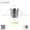 Cốc inox hai lớp van sóng nước màu trắng , màu vàng