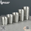 Cốc inox hai lớp van sóng nước màu trắng , màu vàng